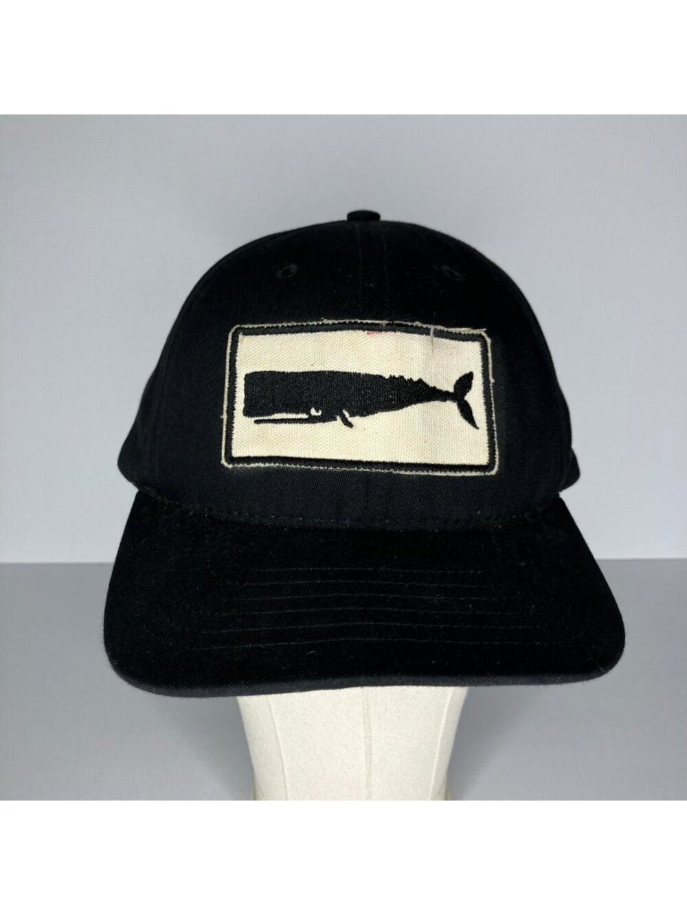 Mollusk Whale Logo Snapback Baseball Cap Men's Adjustable Black Hat